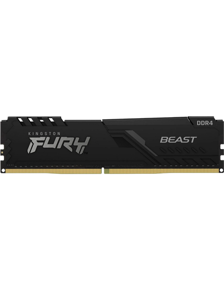 Оперативная память Kingston FURY Beast, DDR4 SDRAM, 3600 МГц, 16Гб, KF436C18BB/16