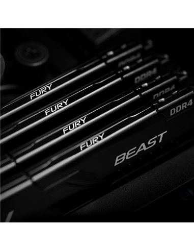 Memorie RAM Kingston FURY Beast, DDR4 SDRAM, 3600 MHz, 16GB, KF436C18BB/16