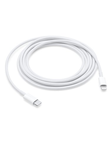 Кабель для зарядки и синхронизации Apple MQGH2ZM/A, USB Type-C/Lightning, 2м, Белый