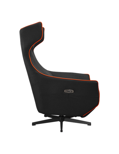 Scaun Gaming Cougar Magus, Imitație de in, Negru | Portocaliu