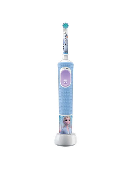 Periuță de dinți electrică Braun Oral-B Vitality PRO Kids Frozen, Albastru deschis