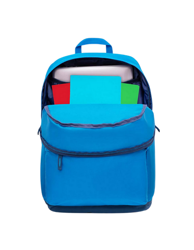 Rucsac Rivacase Mestalla, 15.6", Albastru deschis