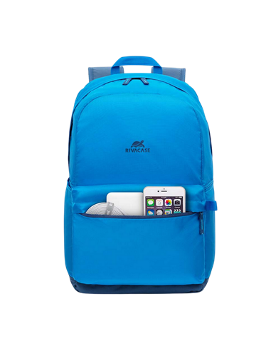 Rucsac Rivacase Mestalla, 15.6", Albastru deschis