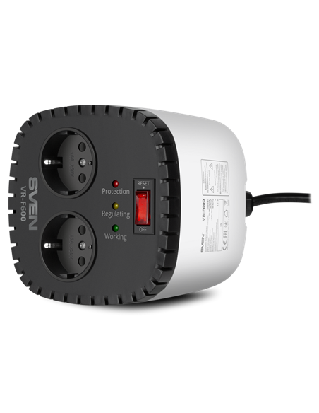 Stabilizator de Tensiune SVEN VR-F600, Alb