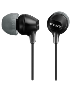 Наушники SONY MDR-EX15LP, Чёрный