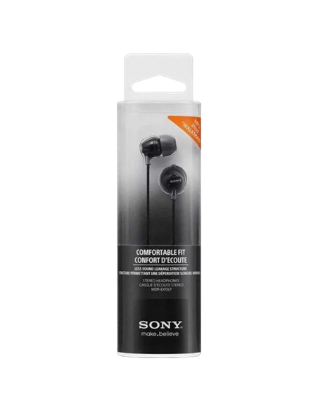 Căști SONY MDR-EX15LP, Negru
