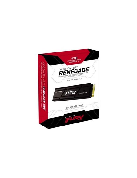 Накопитель SSD Kingston FURY Renegade, 4000Гб, SFYRDK/4000G