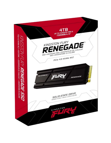 Накопитель SSD Kingston FURY Renegade, 4000Гб, SFYRDK/4000G