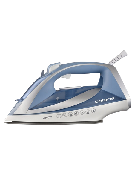 Fier de călcat Polaris PIR 2820AK, 2800W, Albastru deschis/Alb