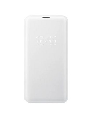 Husă Samsung LED Flip Wallet for Galaxy S10E, White