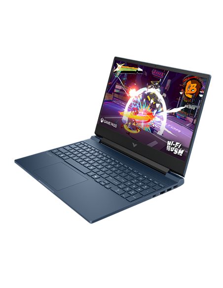 Laptop Gaming 15,6" HP Victus 15, Performance Blue, Intel Core i5-13420H, 16GB/1024GB, FreeDOS