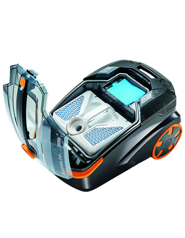 Пылесос Thomas DryBOX Amfibia Pet, Черный | Оранжевый