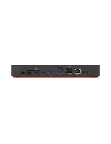 Док-станция Lenovo Thinkpad Thunderbolt 4 Dock, Чёрный