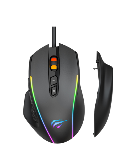 Игровая мышь Havit MS1011SE, Чёрный