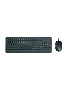 Set Tastatură + Mouse HP 150, Cu fir, Negru