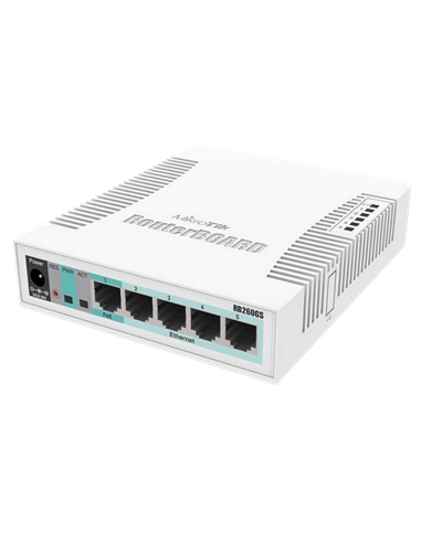 Коммутатор MikroTik RB260GS, Белый