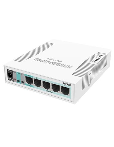 Коммутатор MikroTik RB260GS, Белый