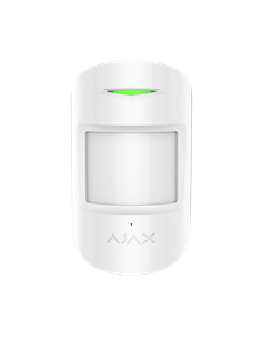 Датчик движения и разбития стекла Ajax CombiProtect, Белый
