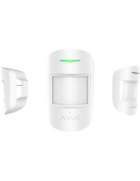 detector de miscare și spargere sticlă Ajax CombiProtect, Alb