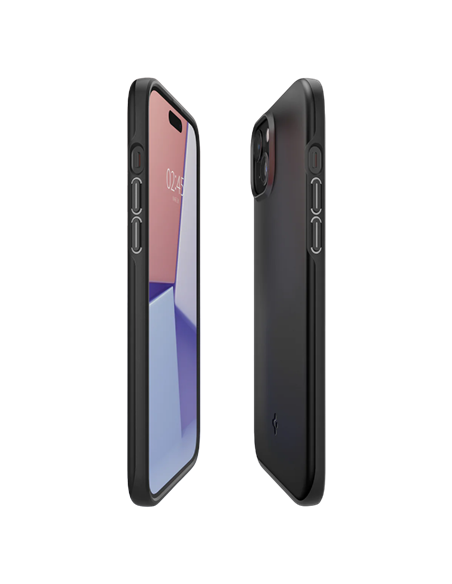 Чехол Spigen iPhone 15 Plus Thin Fit, Чёрный