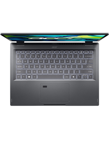 Ноутбук 14" Acer Aspire Spin 14 ASP14-51MTN, Steel Gray, Intel Core 5 120U, 16Гб/512Гб, Windows 11 Home