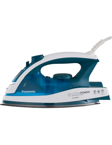 Fier de călcat Panasonic NI-W900CMTW, 2400W, Alb Albastru