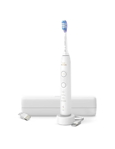 Электрическая звуковая зубная щетка Philips HX7420/01, Белый