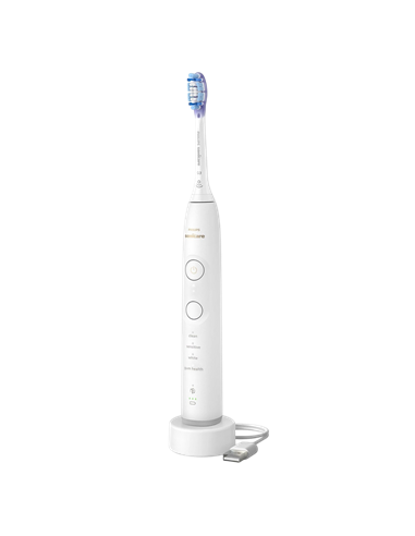 Periuța de dinți electrică sonică Philips HX7420/01, Alb