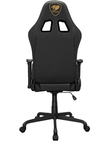 Игровое кресло Cougar ARMOR ELITE, ПВХ Кожа, Черный | Золотистый
