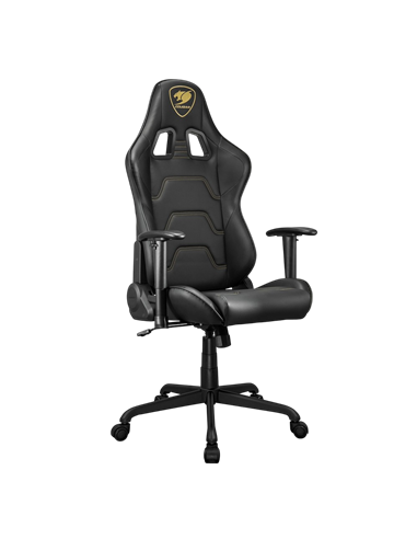 Игровое кресло Cougar ARMOR ELITE, ПВХ Кожа, Черный | Золотистый
