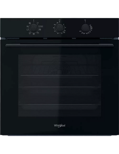 Электрический духовой шкаф Whirlpool OMK38HU0B, Чёрный
