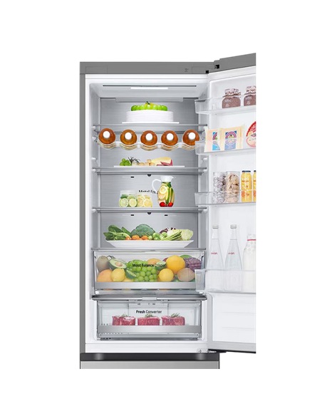Холодильник LG GBV5250EPY, Нержавеющая сталь