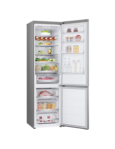 Холодильник LG GBV5250EPY, Нержавеющая сталь