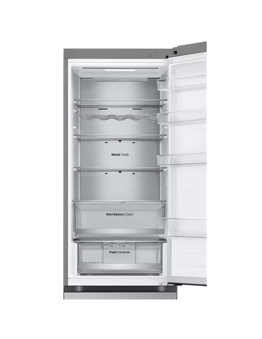 Холодильник LG GBV5250EPY, Нержавеющая сталь