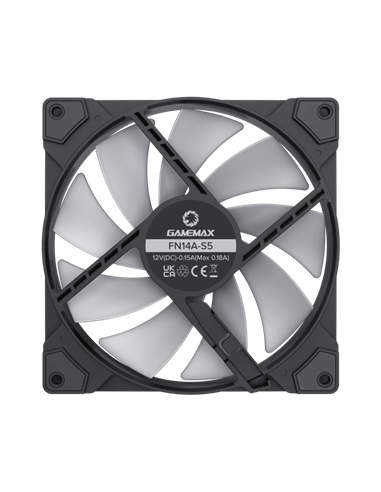 Вентилятор для ПК Gamemax FN14A-S5, 140 мм