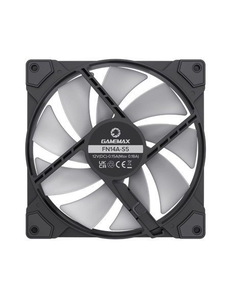 Ventilator PC Gamemax FN14A-S5, 140 mm