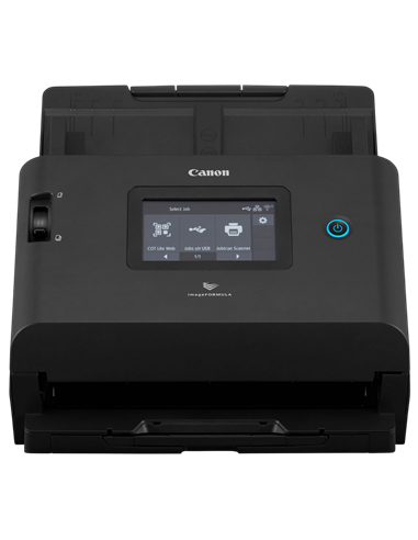 Scaner de documente cu alimentare automată Canon imageFORMULA DR-S350NW, A4, Negru