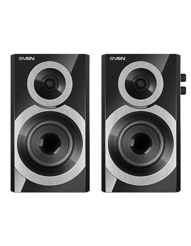 Компьютерные колонки 2.0 SVEN SPS-619, Чёрный