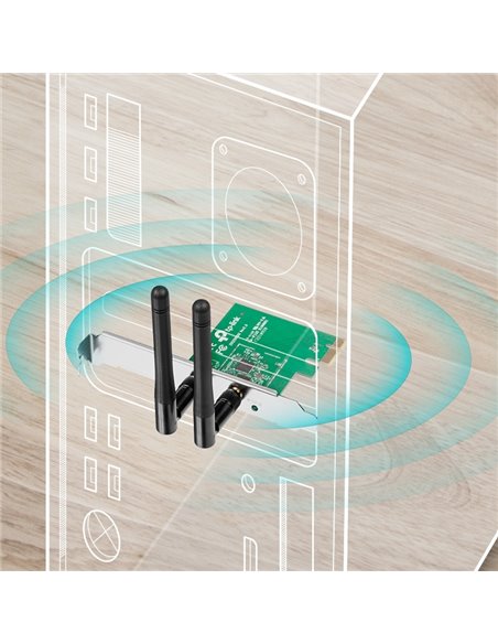 Сетевой адаптер PCIe TP-LINK TL-WN881ND