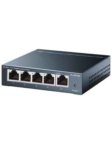 Switch de rețea TP-LINK TL-SG105, 5x 10/100/1000 Mbps
