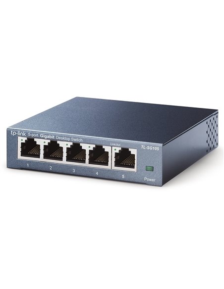 Switch de rețea TP-LINK TL-SG105, 5x 10/100/1000 Mbps