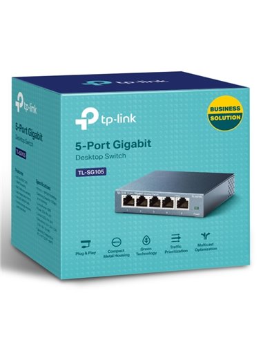 Switch de rețea TP-LINK TL-SG105, 5x 10/100/1000 Mbps