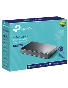 Comutator PoE TP-LINK TL-SG1008P, 4x IEEE 802.3af/at 2