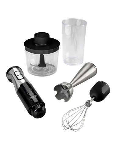 Blender de mână Gorenje HBX1000E, Oțel Inoxidabil | Negru