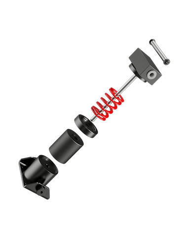 Kit sistem de franare MOZA Performance, Negru
