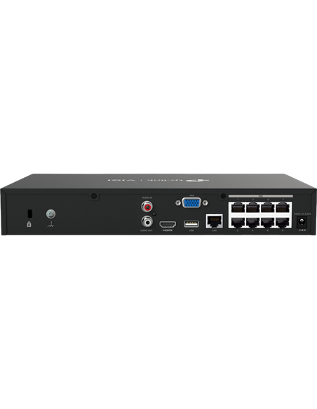 Видеорегистратор TP-LINK VIGI NVR1008H-8MP, Чёрный