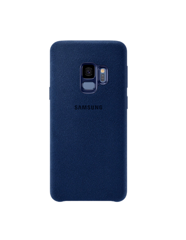 Husă Samsung Alcantara Cover for Galaxy S9, Albastru