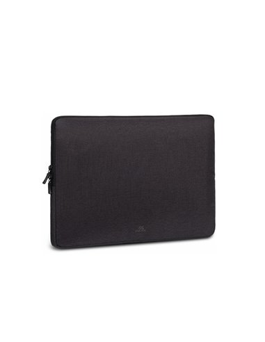 Geantă pentru Laptop RivaCase Suzuka, 15.6", Poliester, Negru