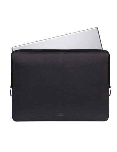 Geantă pentru Laptop RivaCase Suzuka, 15.6", Poliester, Negru