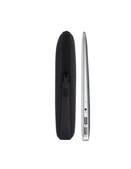 Geantă pentru Laptop RivaCase Suzuka, 15.6", Poliester, Negru